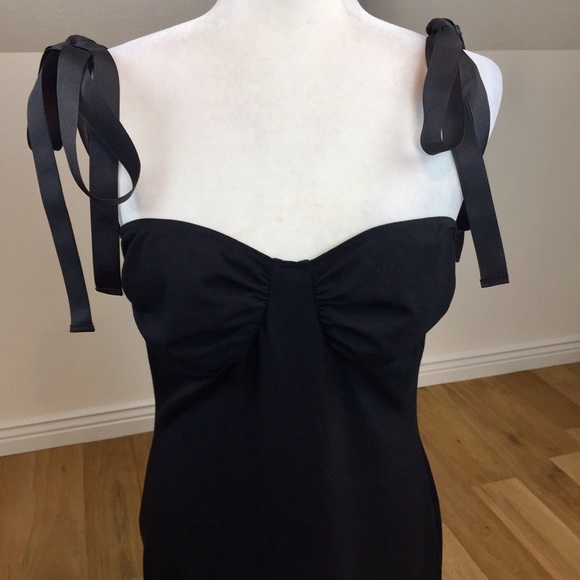 Reformation Zora Bodycon Midi Dress Black Size XL - Picture 5 of 10